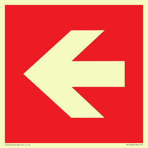 Left arrow (white on red background)